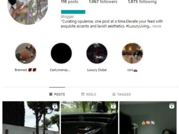 1K Luxury Lifestyle Instagram Account for sale