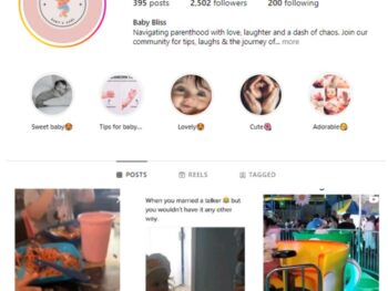 2K Kids Parenting Instagram Account for sale
