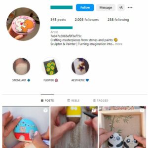 2K Paintings Art Instagram Account for sale