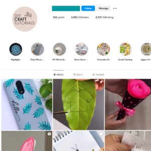 3K DIY Decor Instagram Account for Sale