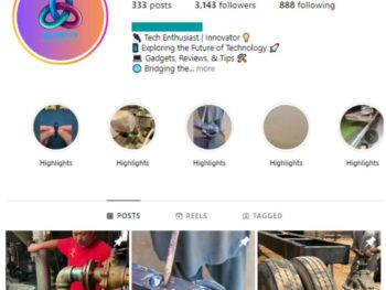 3K Tech Machinery Instagram Account for sale