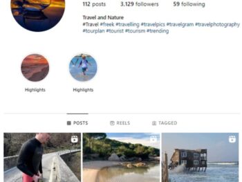 3K Travel Explore Instagram Account for sale