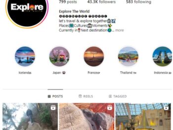 40K Travel Adventure Instagram Account for sale