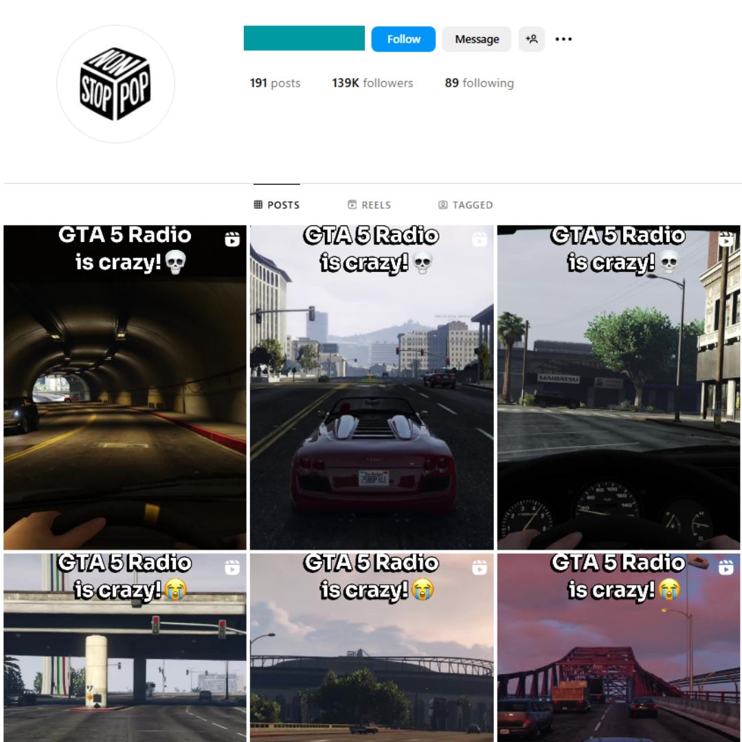 130K Minecraft Gaming Instagram Account for Sale