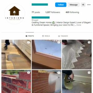 1K Home Renovation Decor Instagram Account for sale
