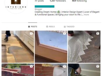 1K Home Renovation Decor Instagram Account for sale