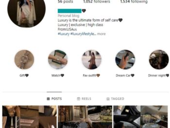 1K Luxury Rich Lifestyle Instagram Account for sale