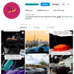 1K Super Cars Instagram Account for sale