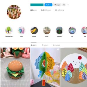 10K Handicraft DIY Instagram Account for Sale