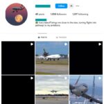 1K Aircrafts Pilot Instagram Account for sale