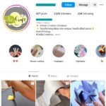 1K Handicraft DIY Instagram Account for sale