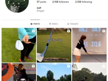 2K Sports Golf Instagram Account for sale