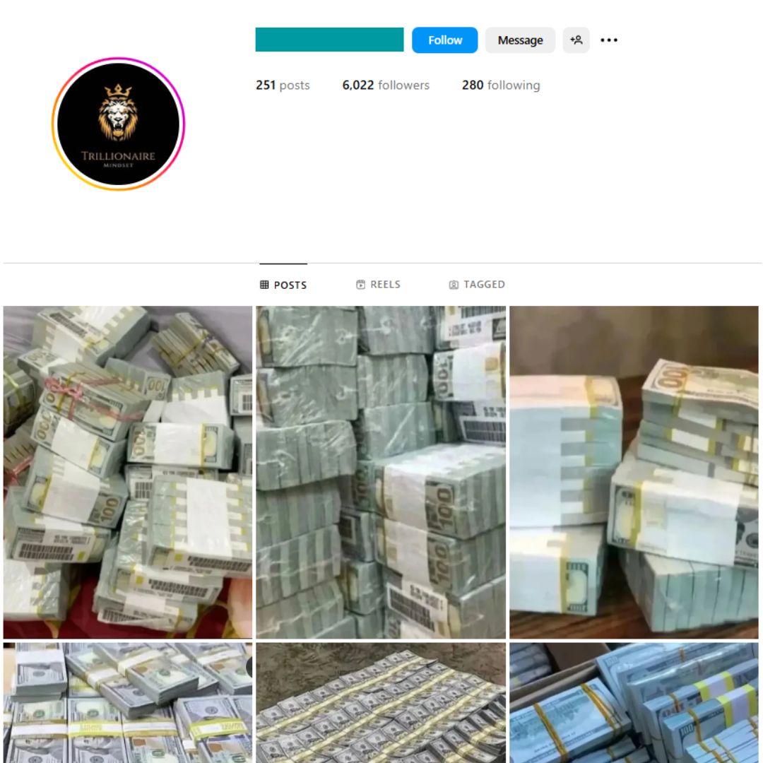 6K Motivation Success Instagram Account for Sale