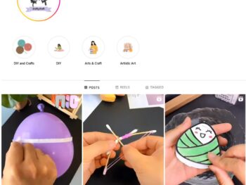 160K DIY Crafts Instagram Account for Sale