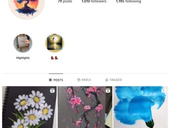 1K Art Painting Instagram Account for sale