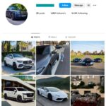 1K Luxury Cars Instagram Account for sale