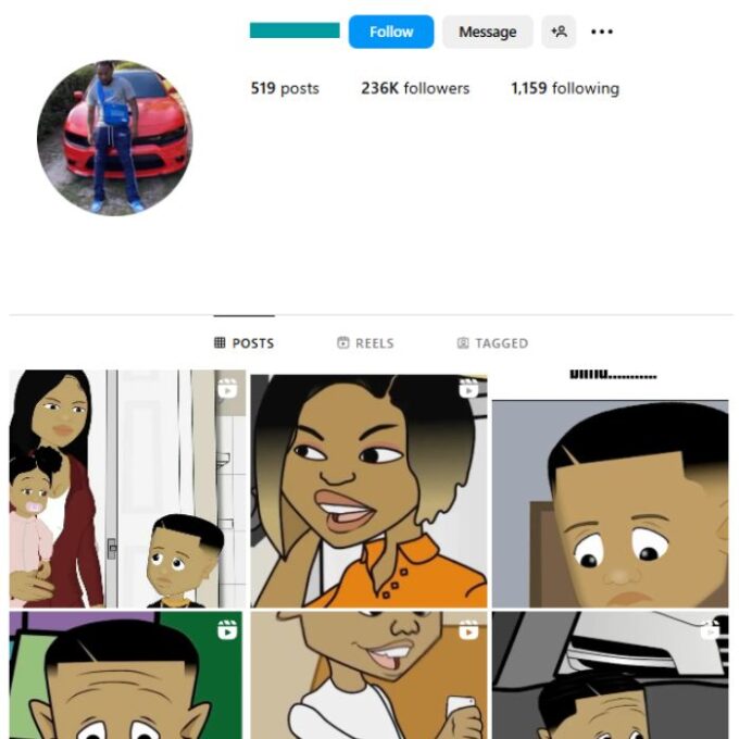 230K Entertainment Influencer Instagram Account for sale