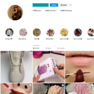2K Fashion Jewelry Instagram Account for Sale