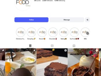 2K Fast Food Instagram Account for Sale