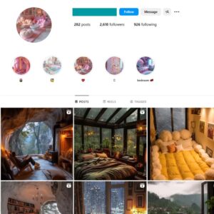 2K Modern Home Decor Instagram Account for Sale