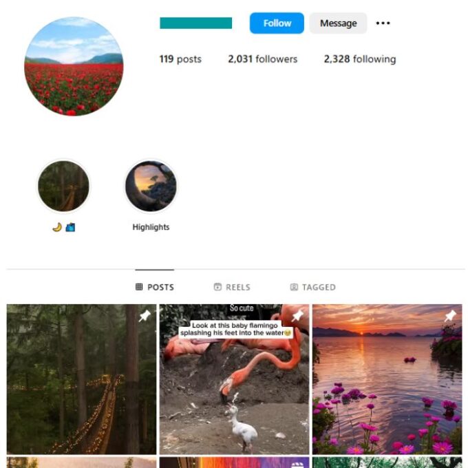 2K Travel Explore Instagram Account for sale