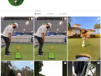 3K Sports Golf Instagram Account for Sale