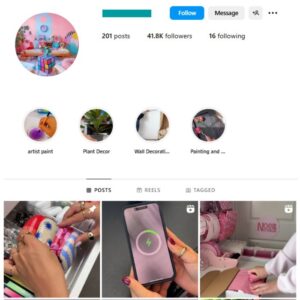 40K Home Decor DIY Instagram Account for sale