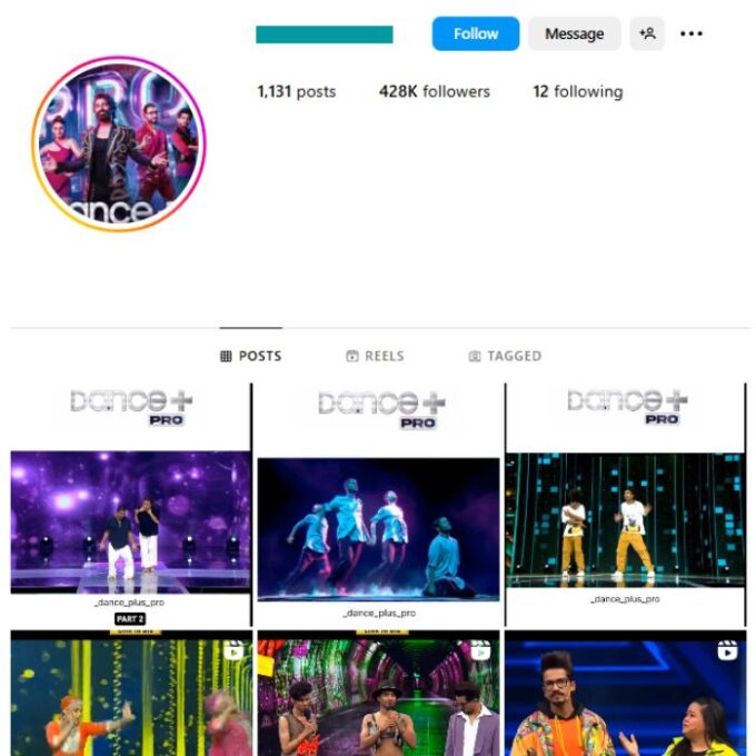 420K Dance Music Instagram Account for sale