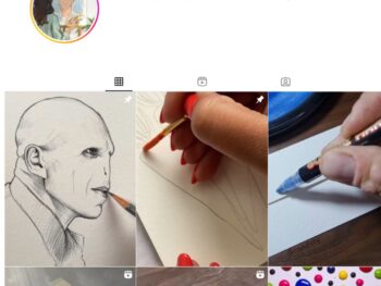 5K Art Paintings Instagram Account for Sale