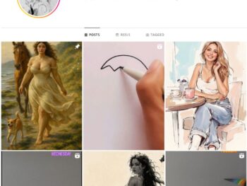 6K DIY Art Paintings Instagram Account for Sale