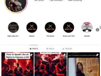 75K Motivation Success Instagram Account for sale