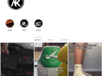 9K Fashion Sneakers Instagram Account for Sale