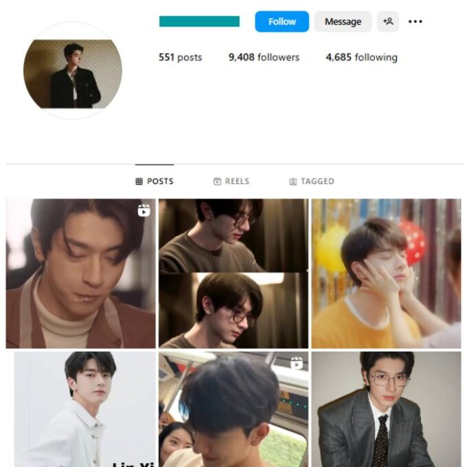 9K Male Model Instagram Account for sale