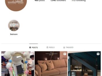 1K Mansion Interior Decor Instagram Account for sale