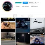 1K Motorcycle Bikes Instagram Account for sale