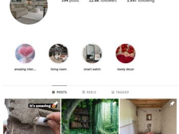 20K Home Renovation Decor Instagram Account for sale