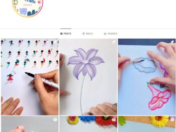240K Creative Art Instagram Account for Sale