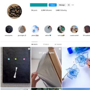 2K Art & Crafts Instagram Account for Sale