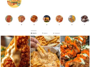 2K Delicious Food Instagram Account for Sale