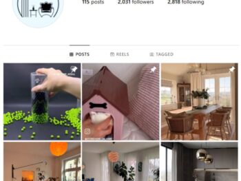 2K Home Decor Interior Instagram Account for sale