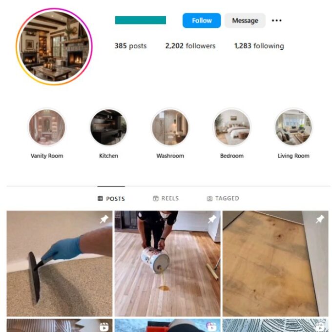 2K Satisfying Cleaning Instagram Account for sale