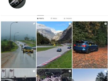 2K Super Cars Instagram Account for Sale