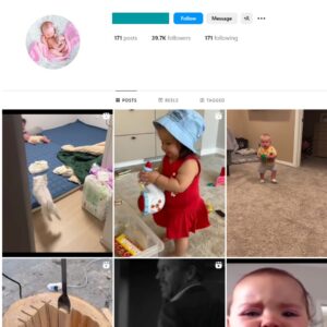 39K Kids Babies Instagram Account for Sale