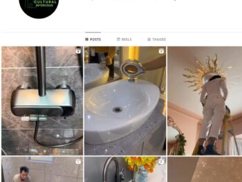 3K Bathroom Decor Interior Instagram Account for Sale