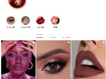 6K Eyelashes Makeup Instagram Account for Sale