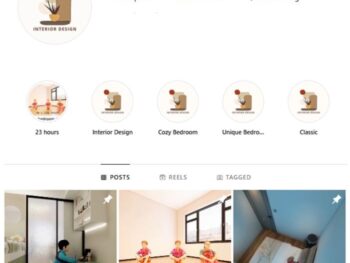 80K Architecture Interior Design Instagram Account for sale