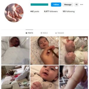 8K Baby Parenting Instagram Account for sale