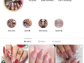 9K Nails Beauty Instagram Account for sale