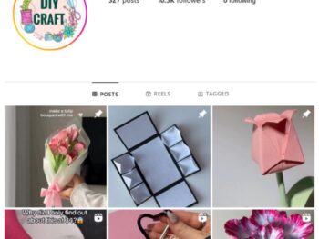 10K Flower Art Instagram Account for sale