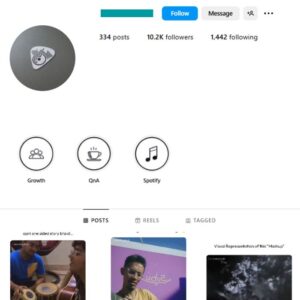 10K Songs Music Instagram Account for sale